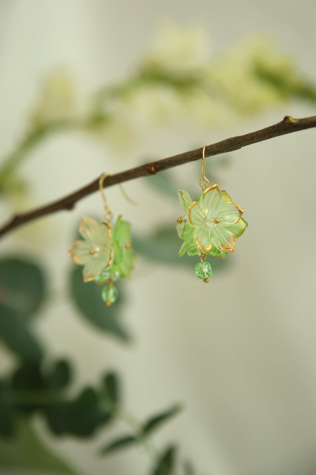 Fairy Blossom Akryylikukkakorvakorut
