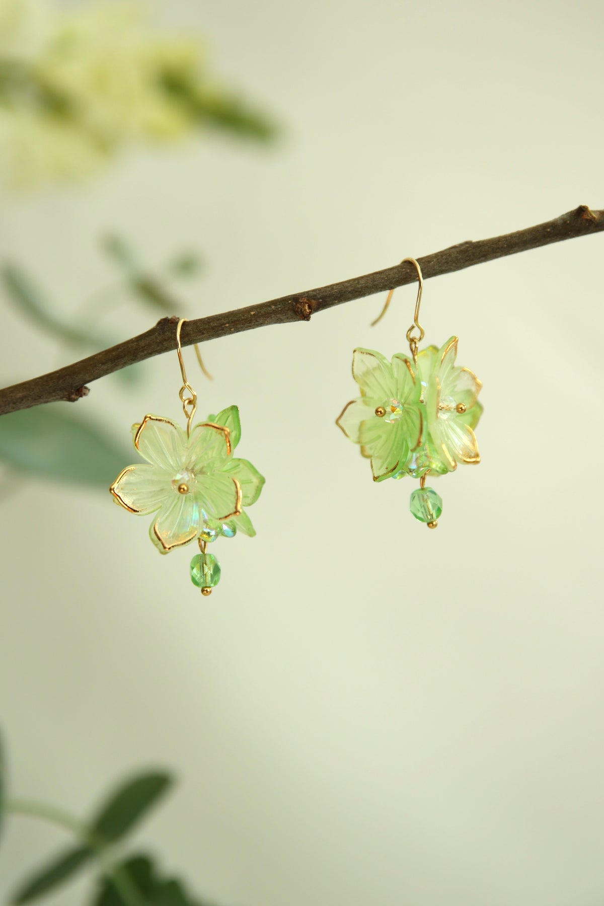 Fairy Blossom Akryylikukkakorvakorut