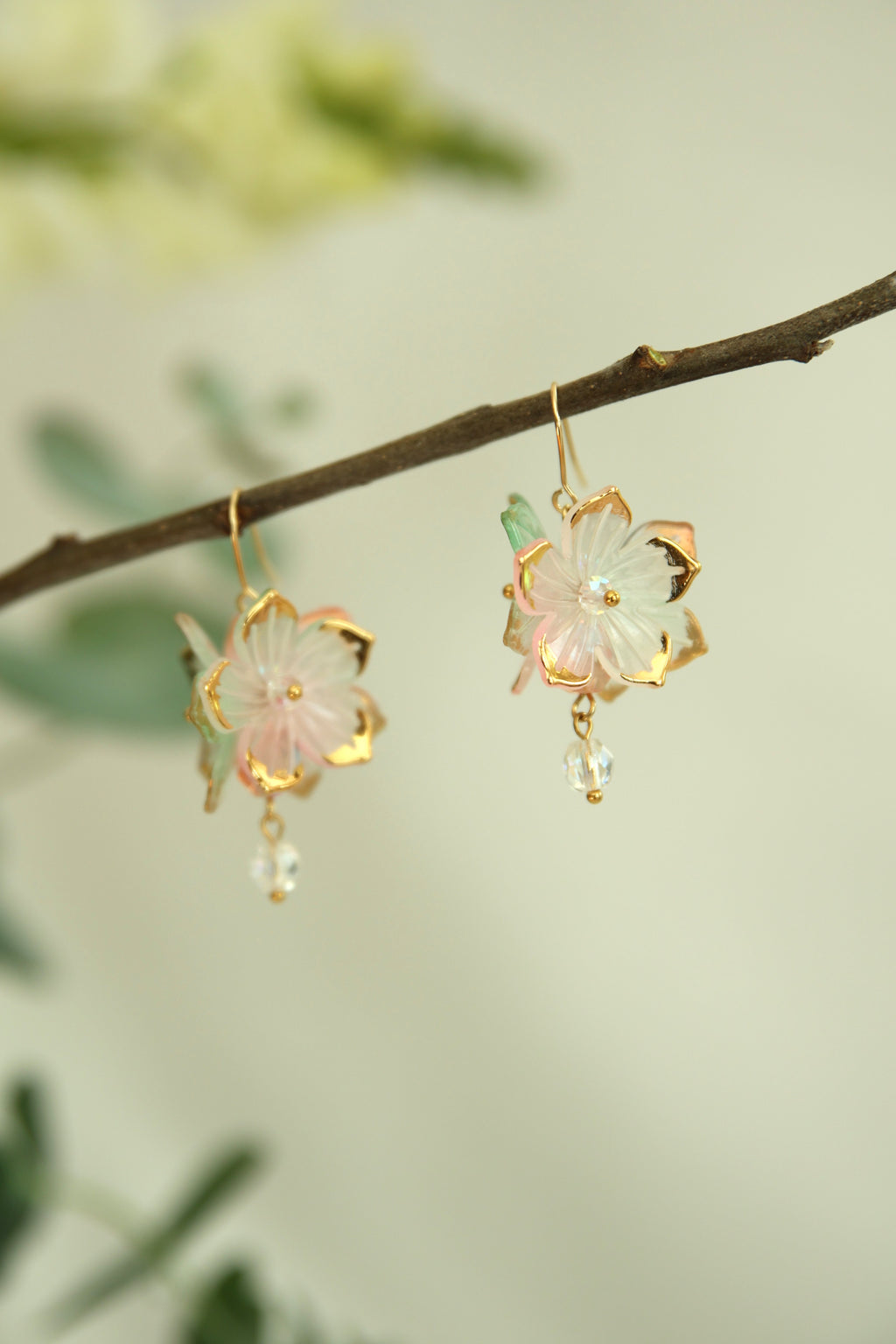 Fairy Blossom Akryylikukkakorvakorut