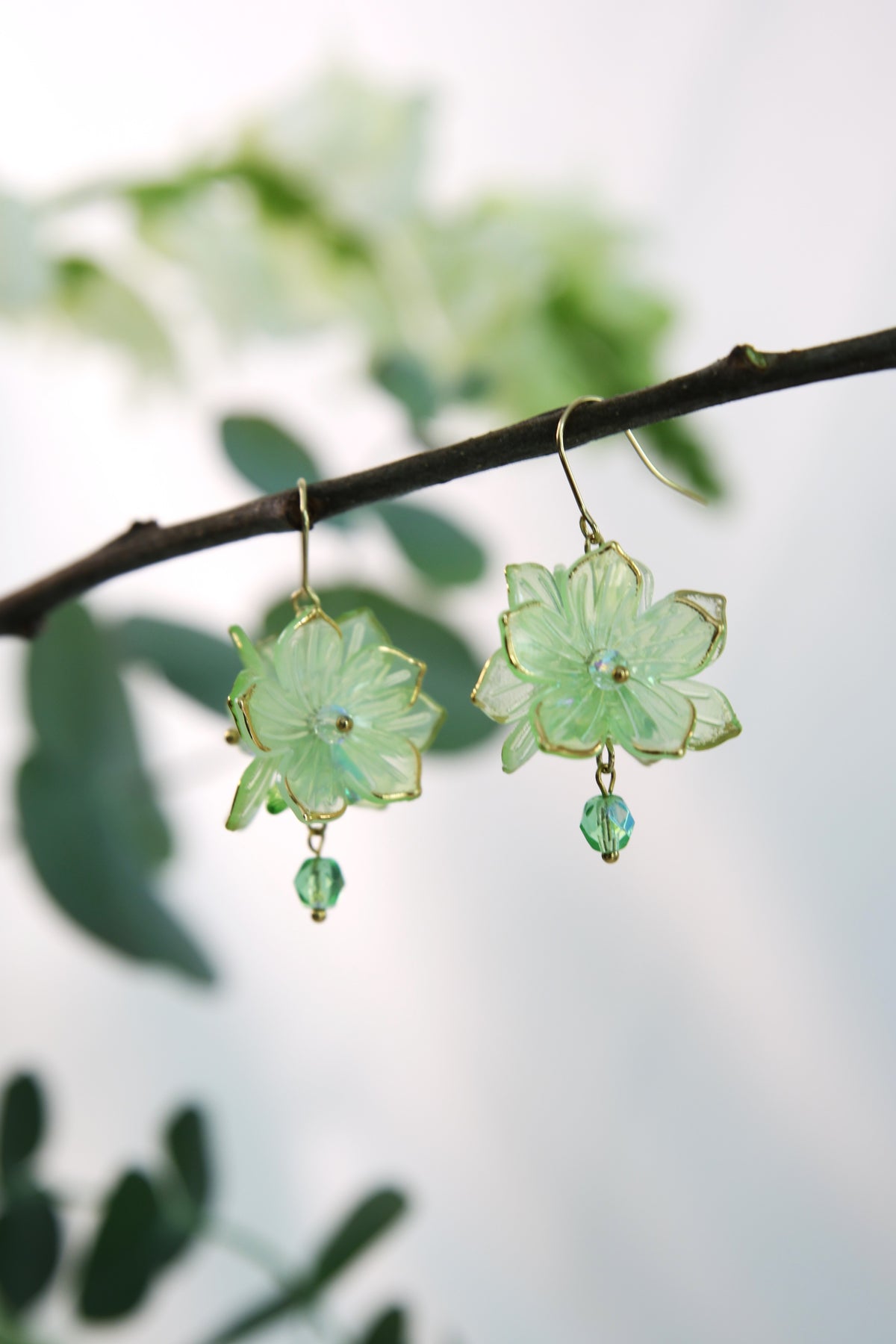 Fairy Blossom Akryylikukkakorvakorut