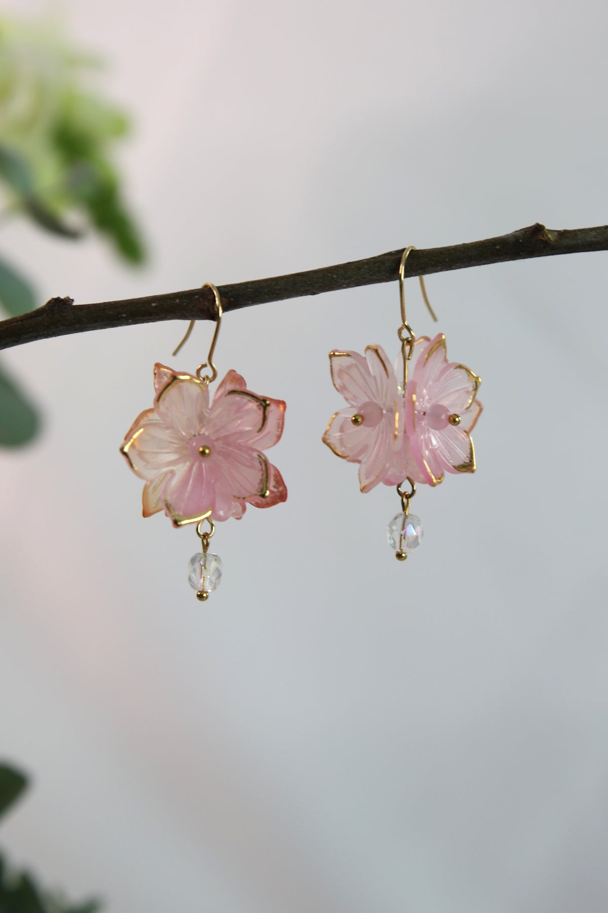 Fairy Blossom Akryylikukkakorvakorut