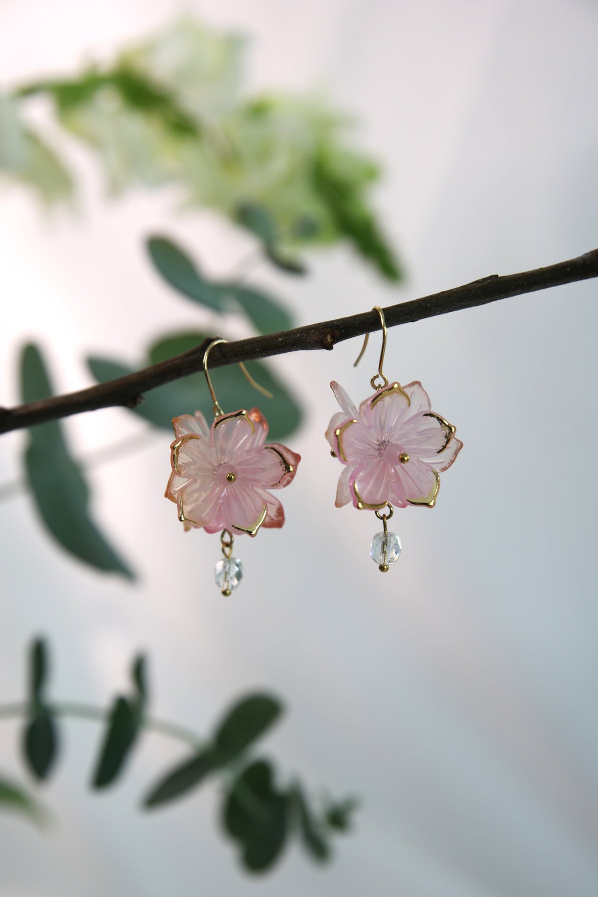 Fairy Blossom Akryylikukkakorvakorut